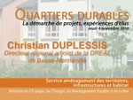 Intervention de Christian Duplessis